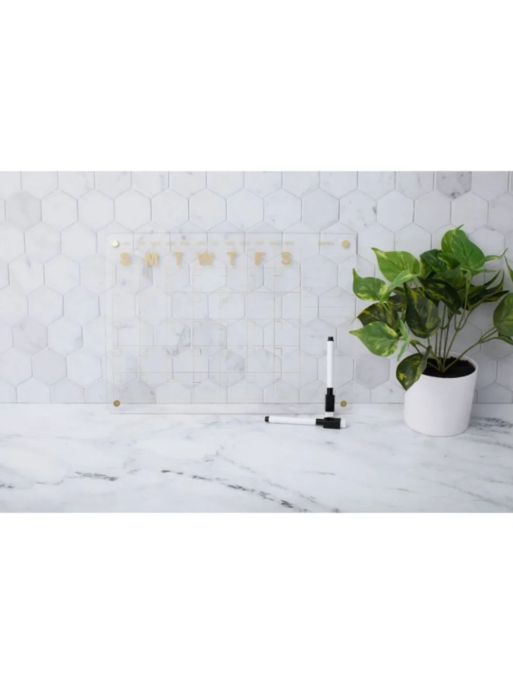 Acrylic Magnetic Fridge Calendar • 16.5